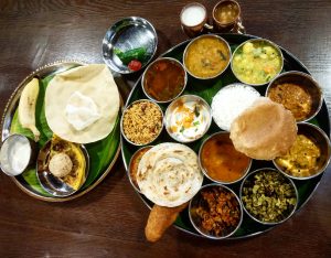 Indian veg thali